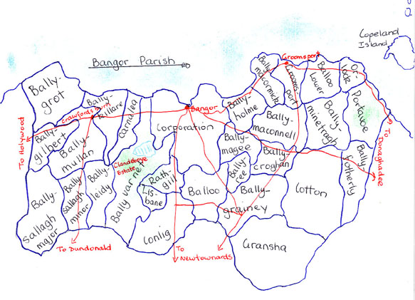 Bangor townlands