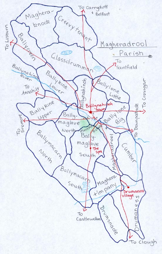 Magheradrool townlands