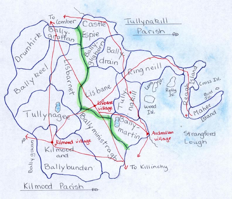 Kilmood & Tullynakill townlands